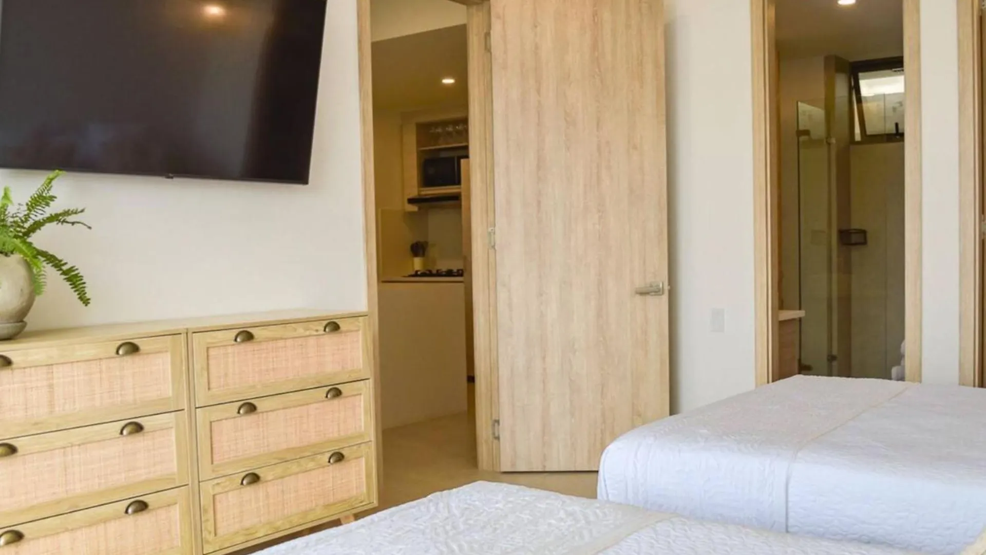 Apartamento En Cartagena Frente Al Mar Con Piscina